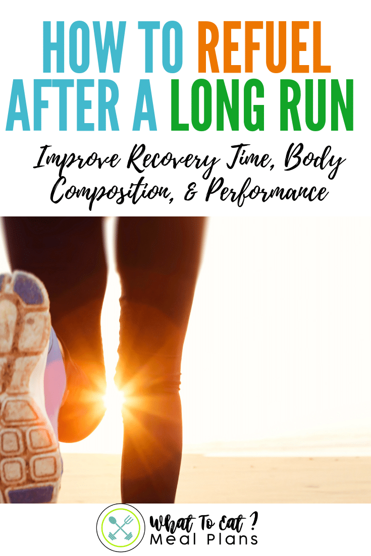 what to eat after a long run